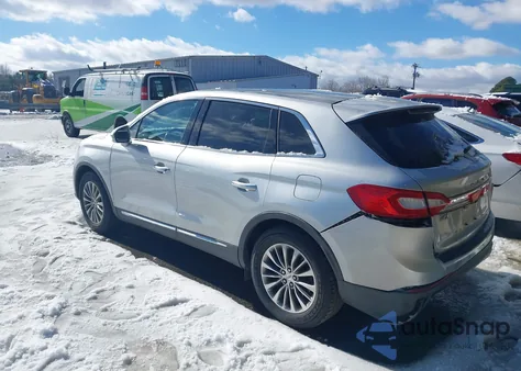 2016 Lincoln Mkx Select из США, поврежденный, VIN 2LMTJ6KR2GBL22009